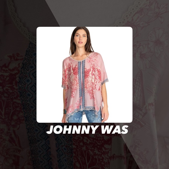 Johnny Was Tops - EUC Johnny Was House Halsey Blouse